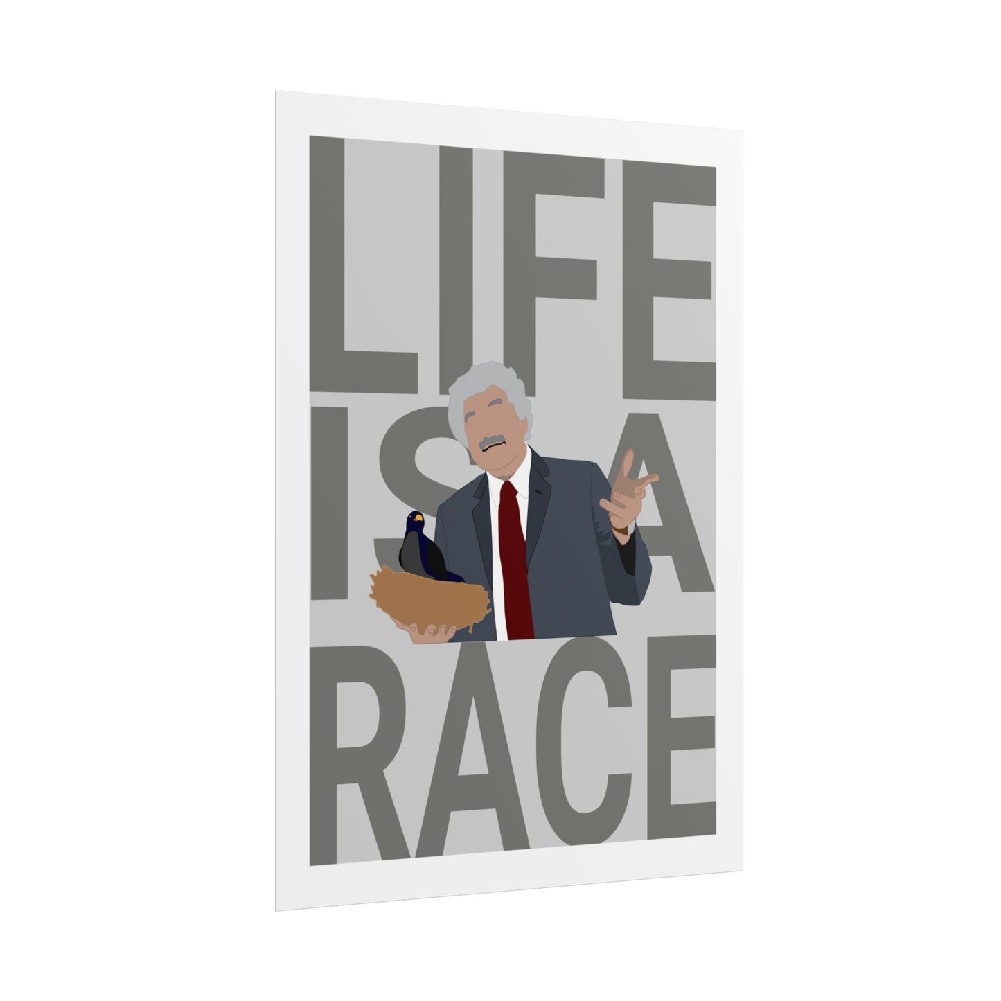 Rolled Posters - Life Is A Race - 3 Idiots