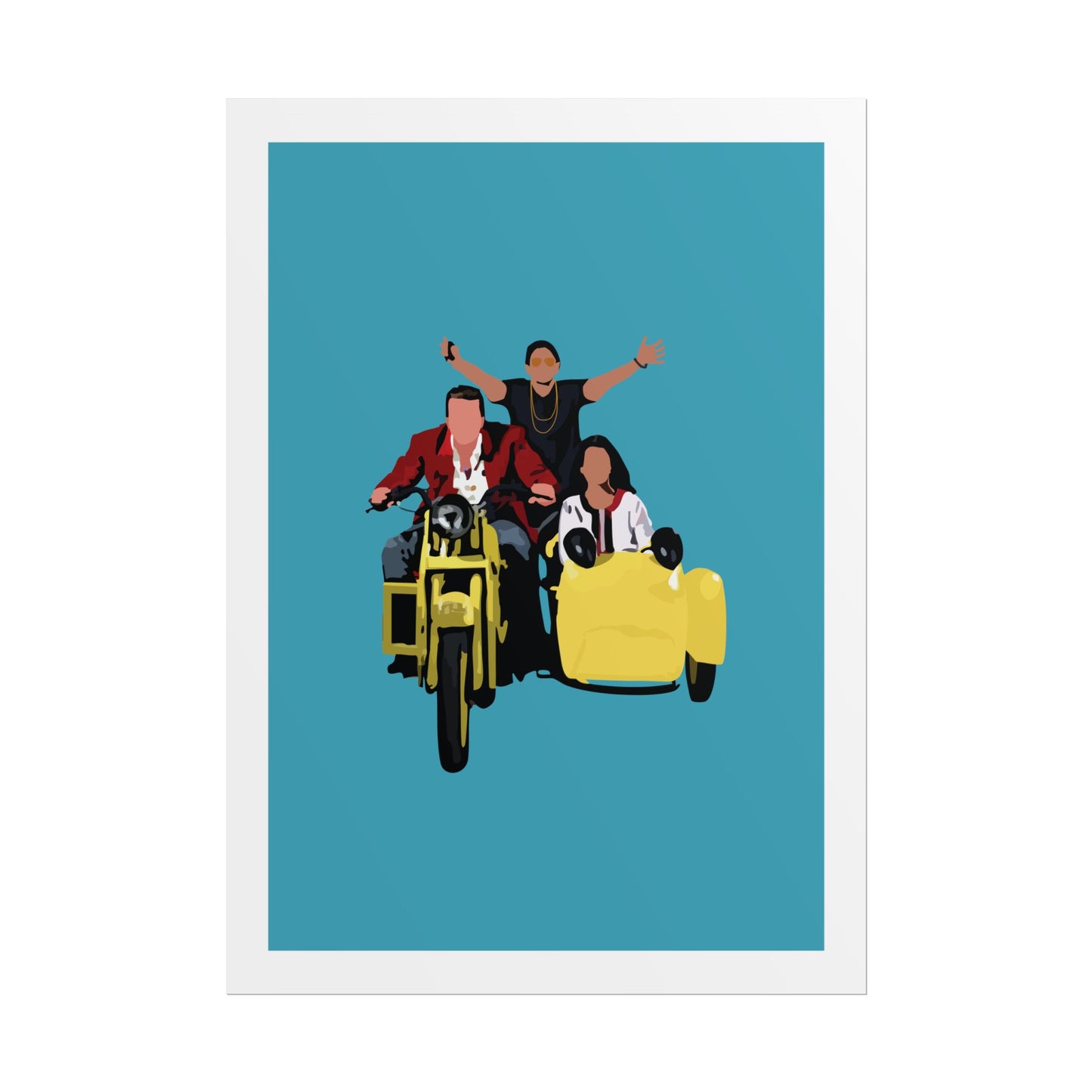 Munna Bhai MBBS - Sanjay Dutt - Vidya Balan - Circuit - Arshad Warsi - Rolled Posters - Fun Road Trip Design