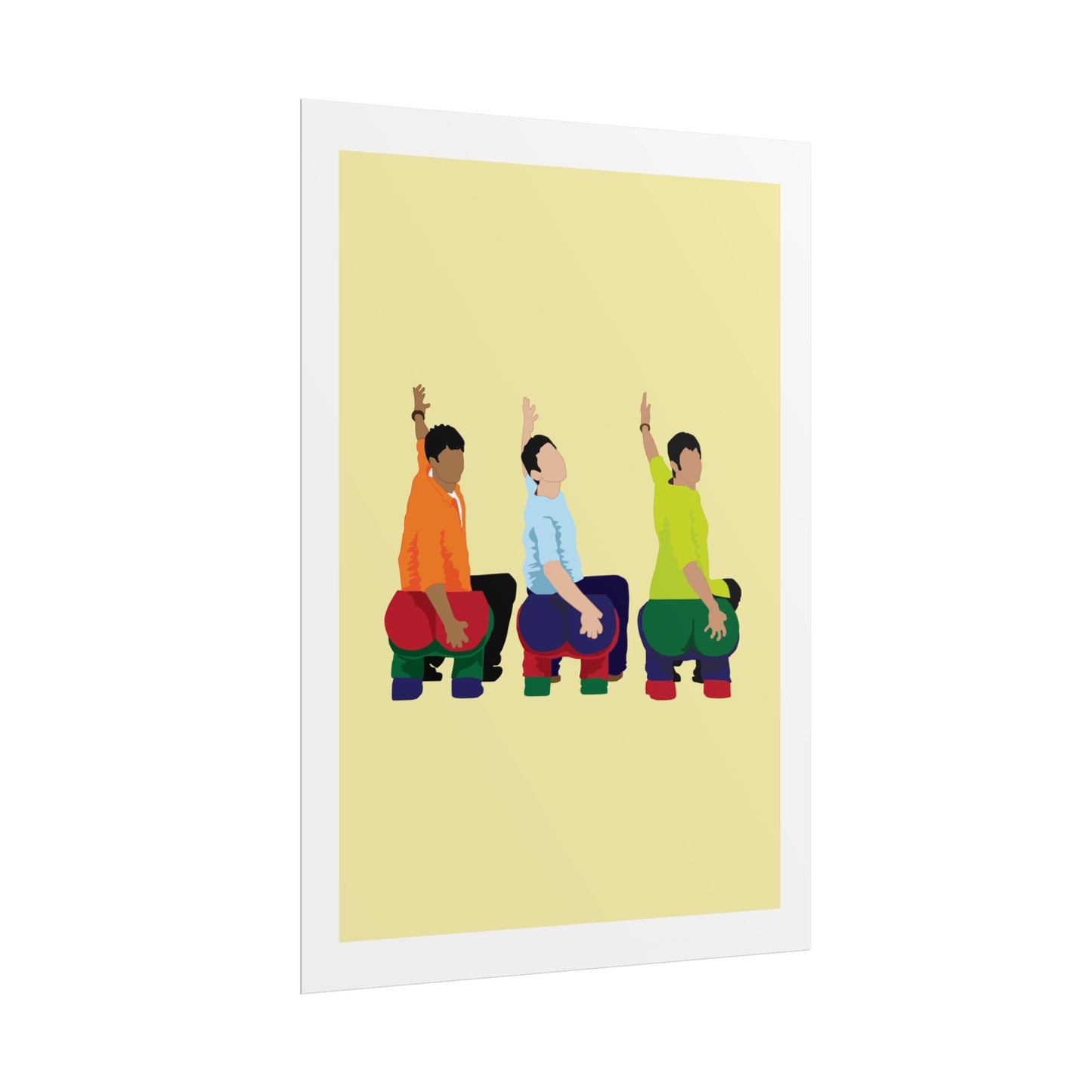 Colorful Motivational Rolled Posters | 3 Idiots | All Is Well