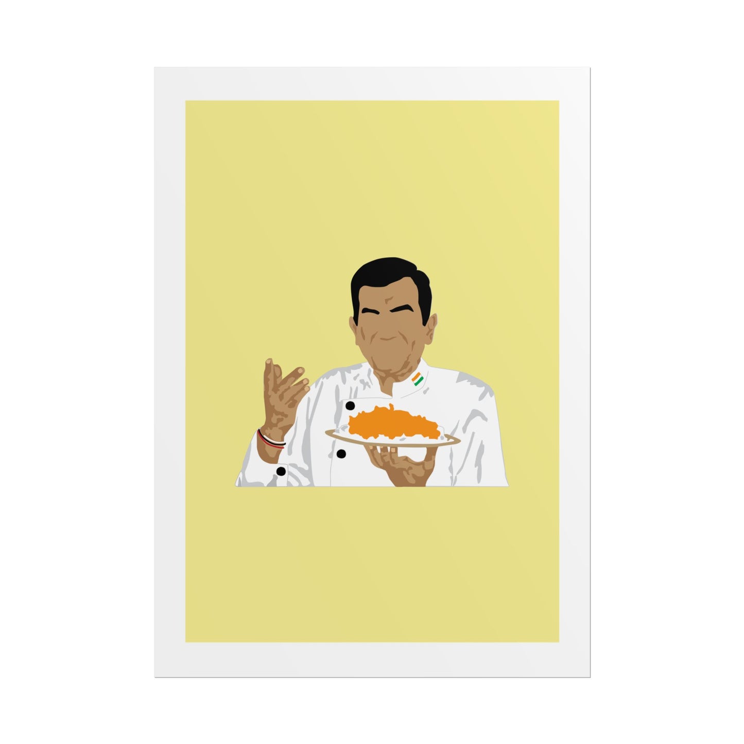 Sanjeev Kapoor - Chef Rolled Poster - Perfect Kitchen Wall Art for Foodies and Culinary Enthusiasts