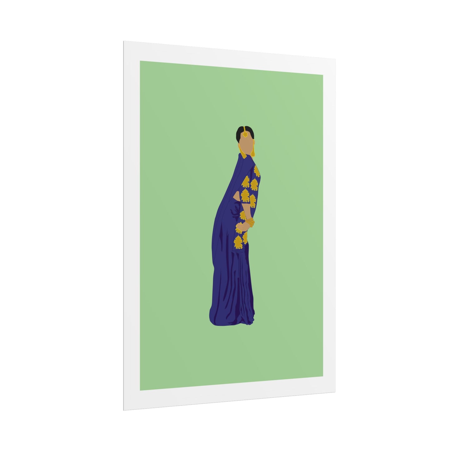 Hum Aapke Hai Kaun - Madhuri Dixit - Art Rolled Poster - Modern Home Decor