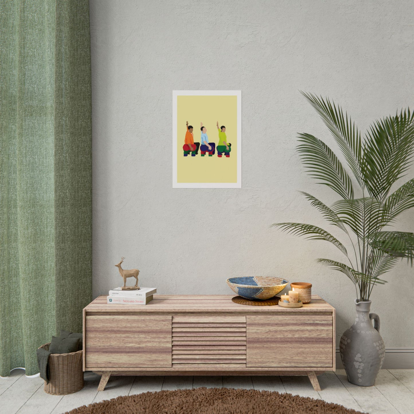 Colorful Motivational Rolled Posters | 3 Idiots | All Is Well