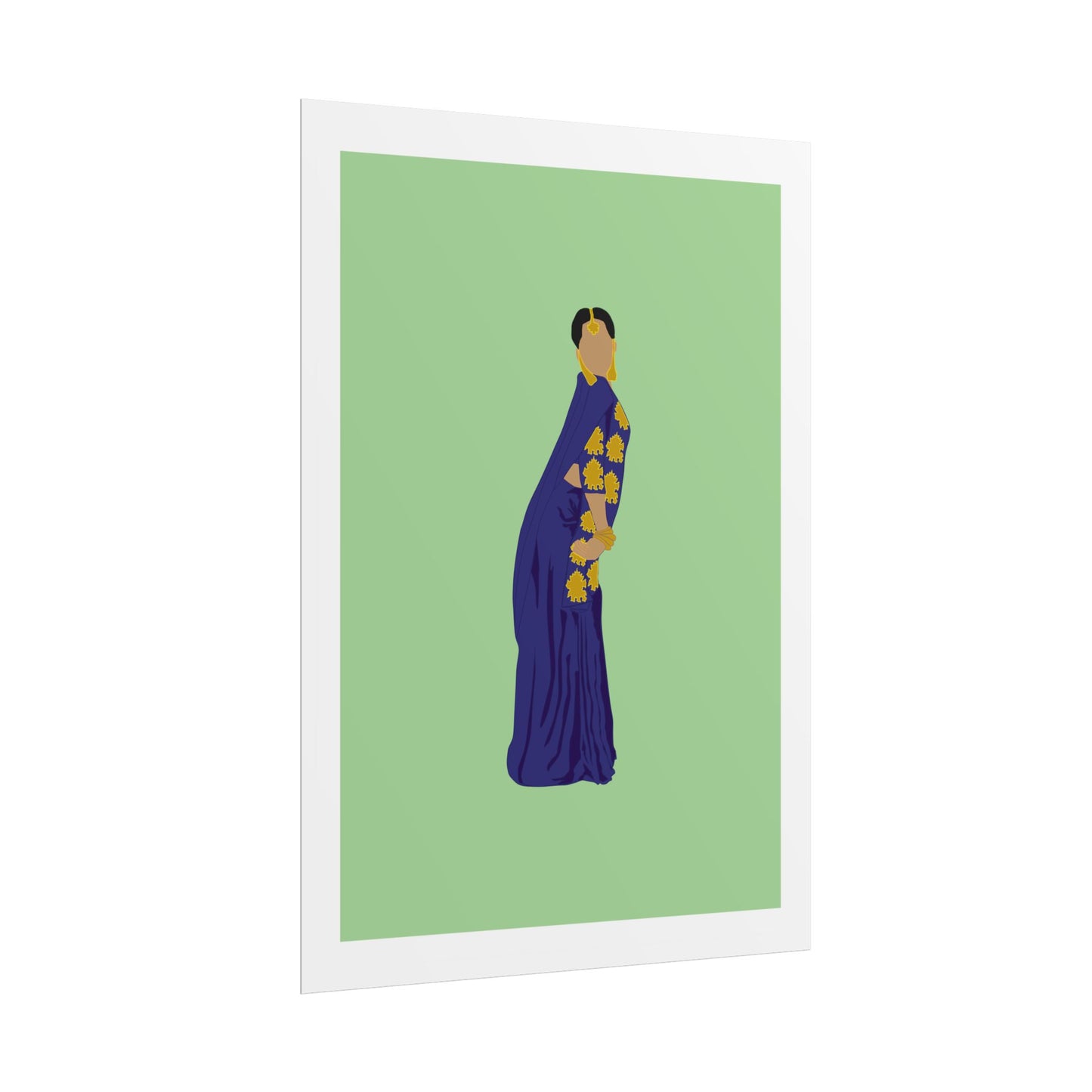 Hum Aapke Hai Kaun - Madhuri Dixit - Art Rolled Poster - Modern Home Decor