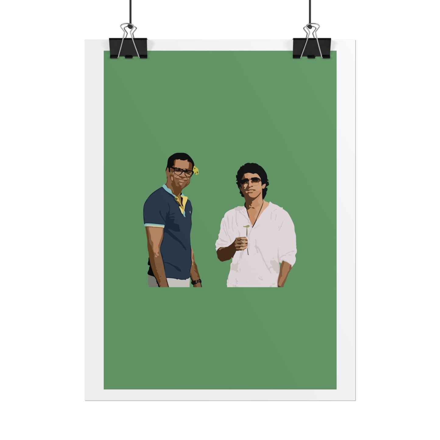 Zindagi Na Milegi Dobara - Vintage-Inspired Rolled Poster - Iconic Duo Art Print