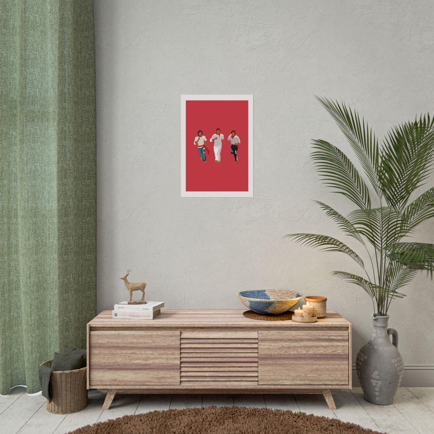 Zindagi Na Milegi Dobara - Rolled Poster - Running Figures Art for Home Decor