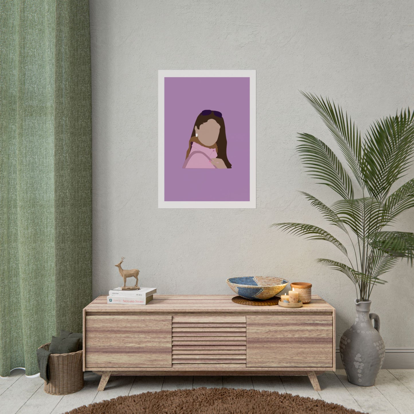 Kabhi Khushi Kabhi Gham - Kareena Kapoor - Chic Minimalist Rolled Poster - Modern Art Décor