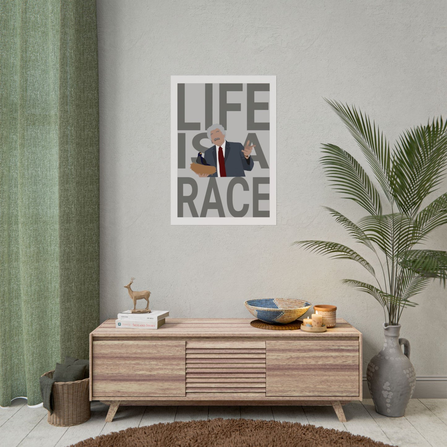 Rolled Posters - Life Is A Race - 3 Idiots