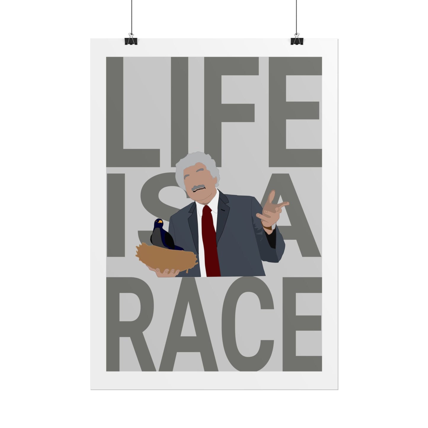 Rolled Posters - Life Is A Race - 3 Idiots