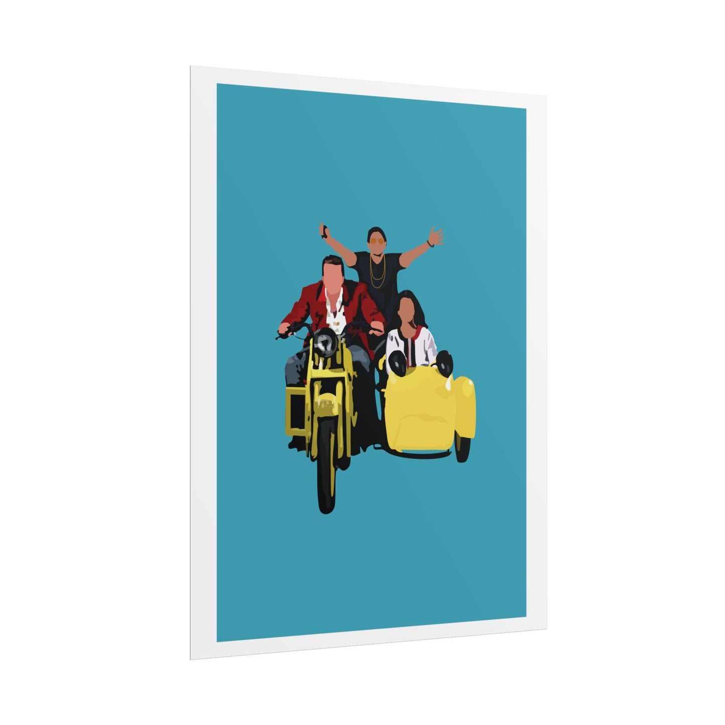 Munna Bhai MBBS - Sanjay Dutt - Vidya Balan - Circuit - Arshad Warsi - Rolled Posters - Fun Road Trip Design