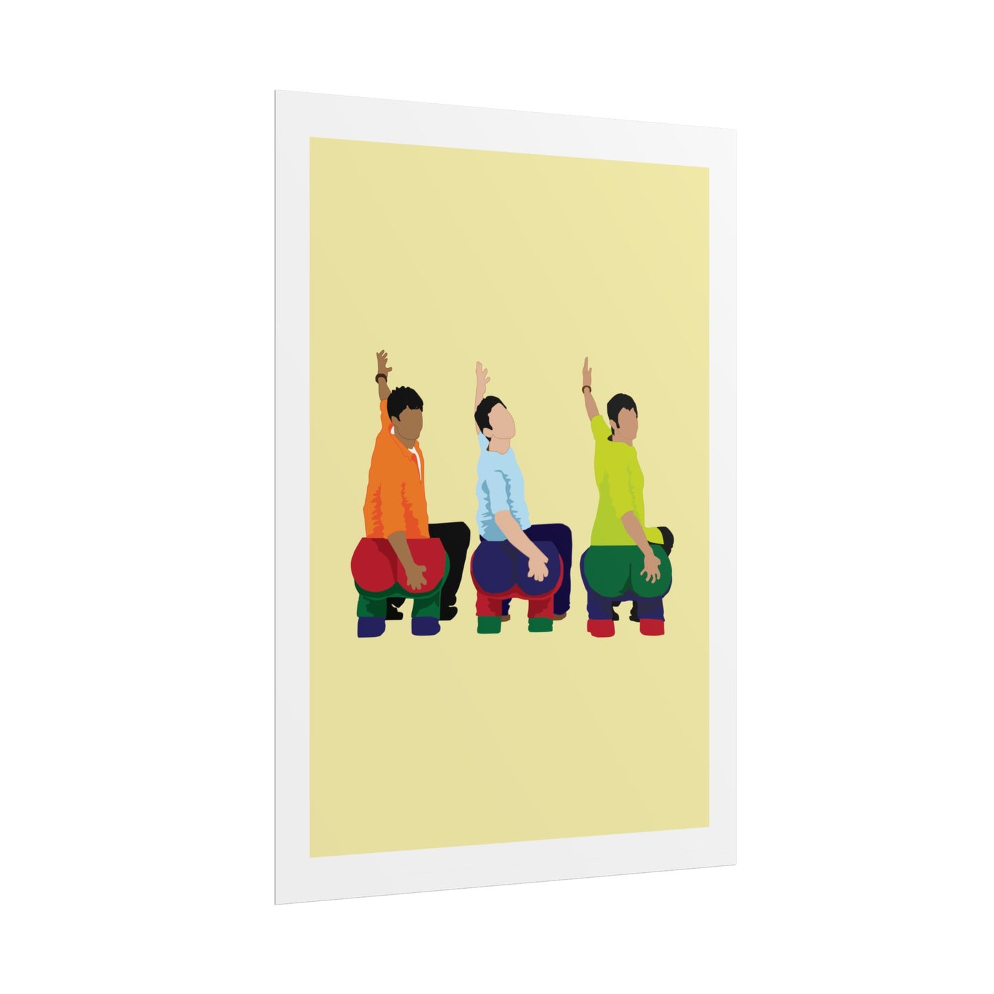 Colorful Motivational Rolled Posters | 3 Idiots | All Is Well
