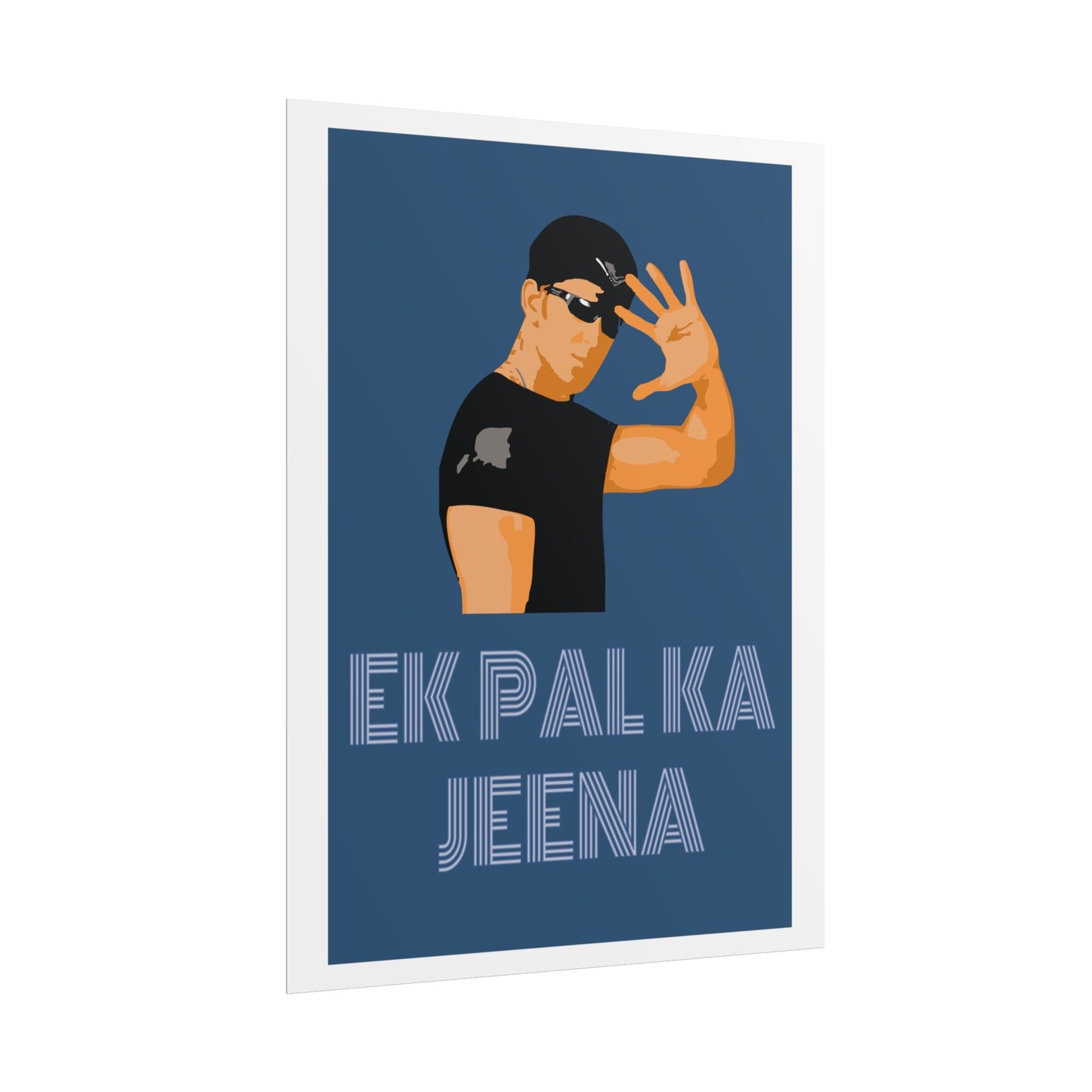 Kaho Na Pyaar Hai - EK PALKA JEENA - Hrithik Roshan - Rolled Poster - Modern Wall Art for Trendsetters