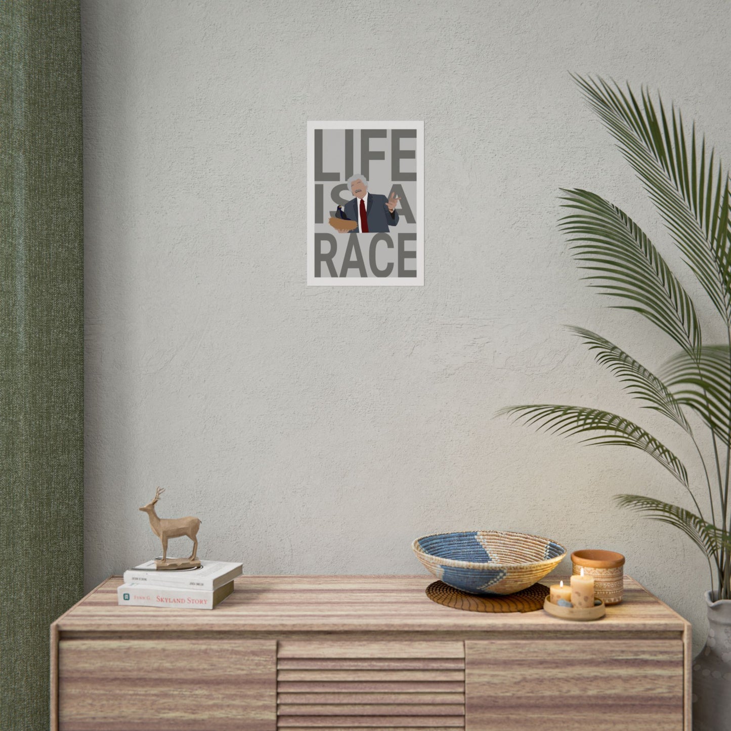 Rolled Posters - Life Is A Race - 3 Idiots