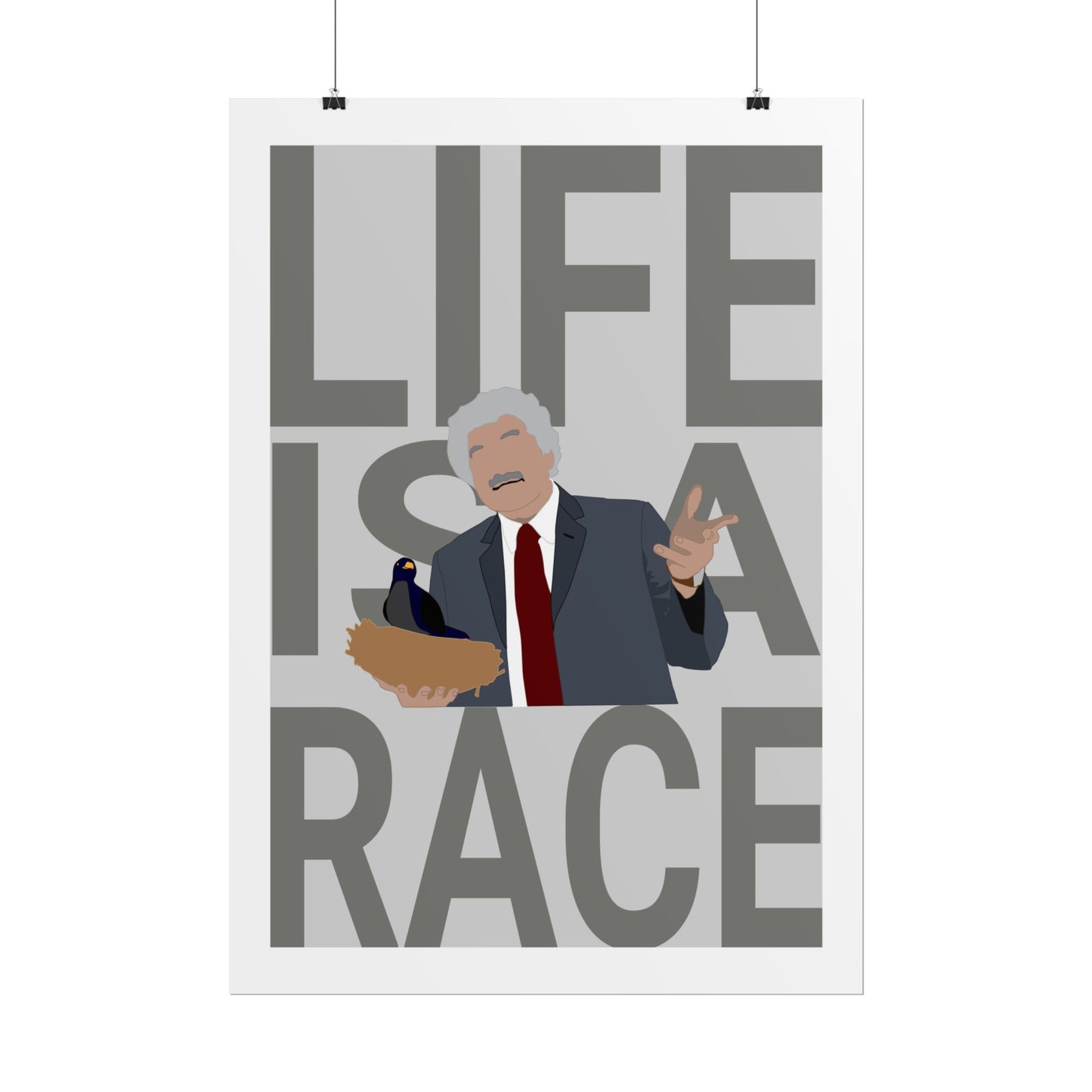 Rolled Posters - Life Is A Race - 3 Idiots