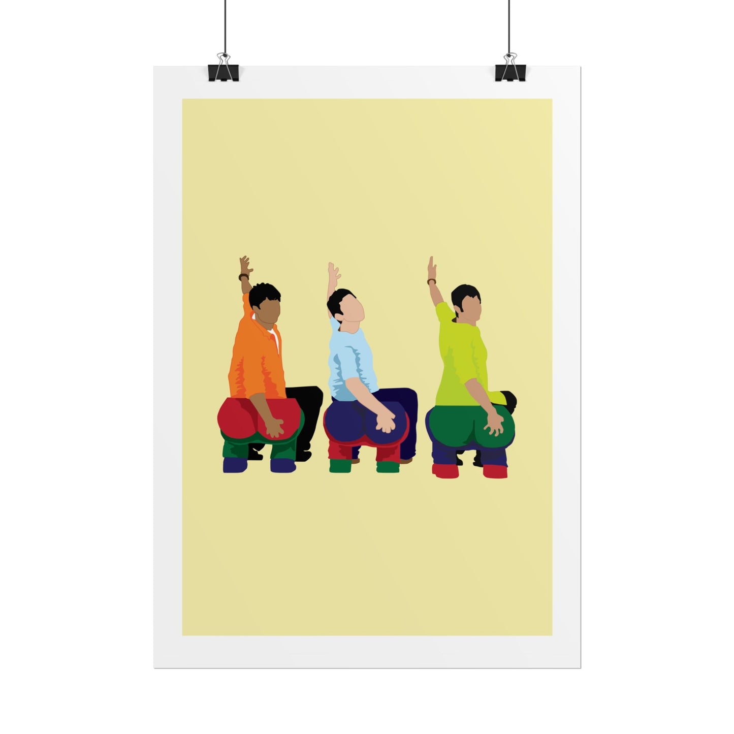 Colorful Motivational Rolled Posters | 3 Idiots | All Is Well