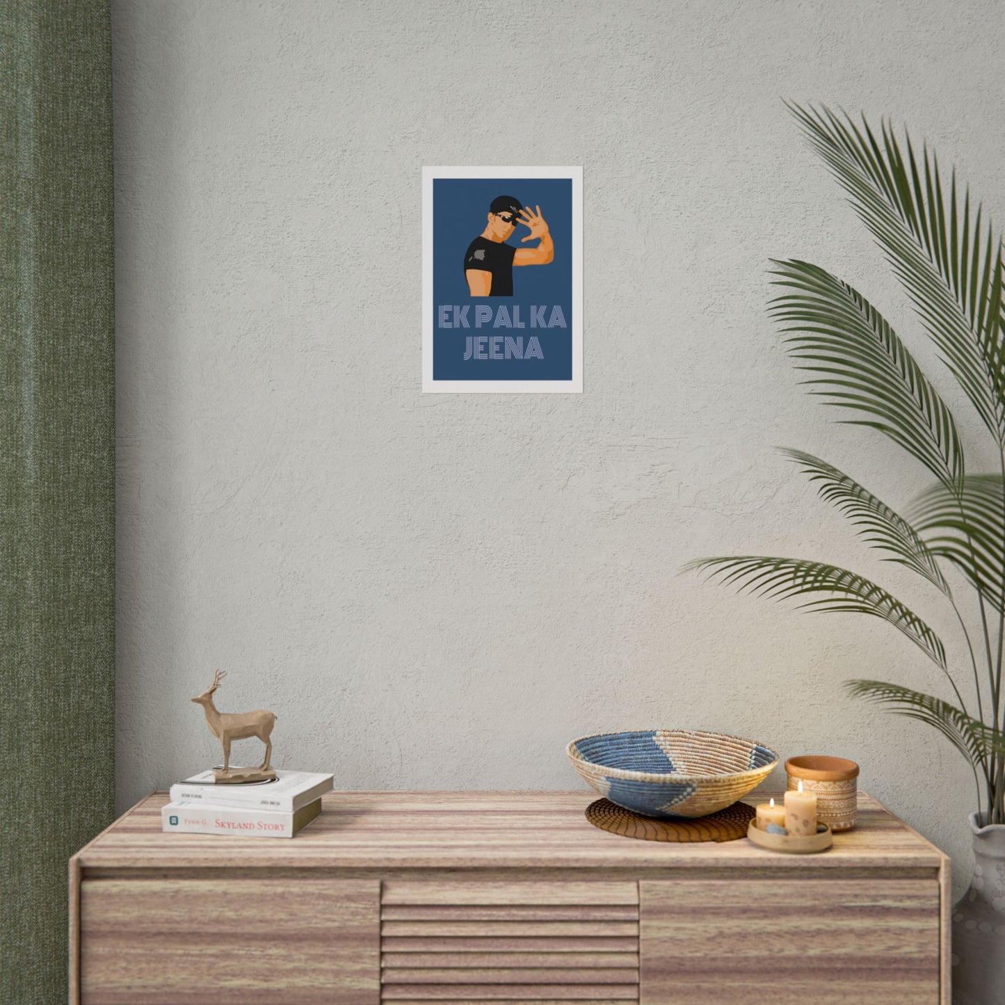 Kaho Na Pyaar Hai - EK PALKA JEENA - Hrithik Roshan - Rolled Poster - Modern Wall Art for Trendsetters