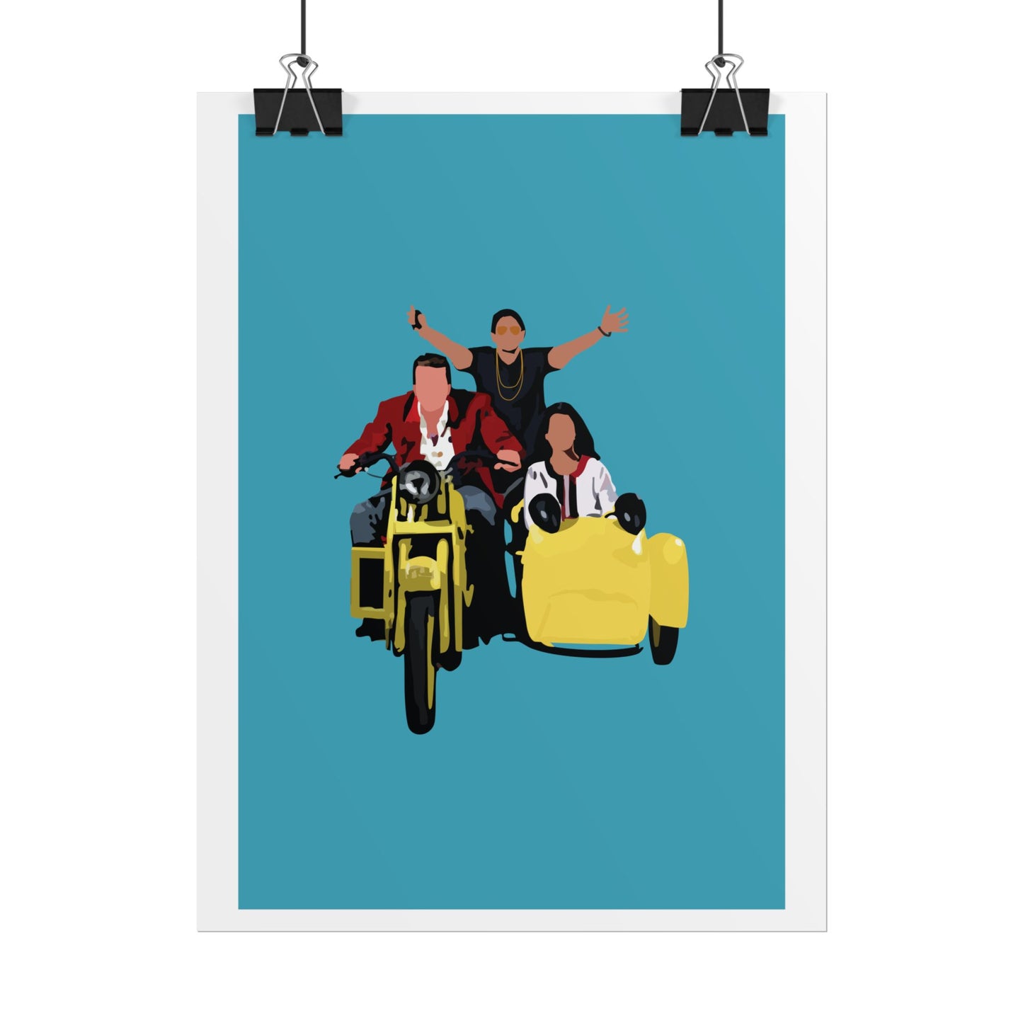 Munna Bhai MBBS - Sanjay Dutt - Vidya Balan - Circuit - Arshad Warsi - Rolled Posters - Fun Road Trip Design
