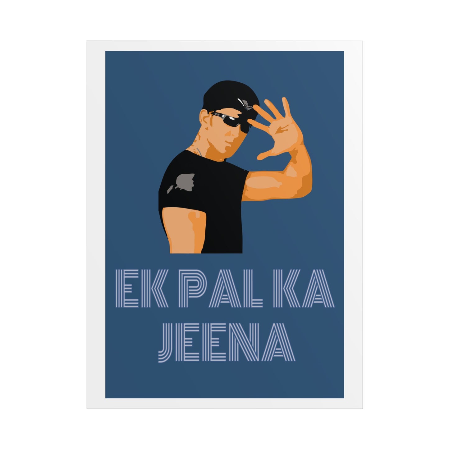 Kaho Na Pyaar Hai - EK PALKA JEENA - Hrithik Roshan - Rolled Poster - Modern Wall Art for Trendsetters