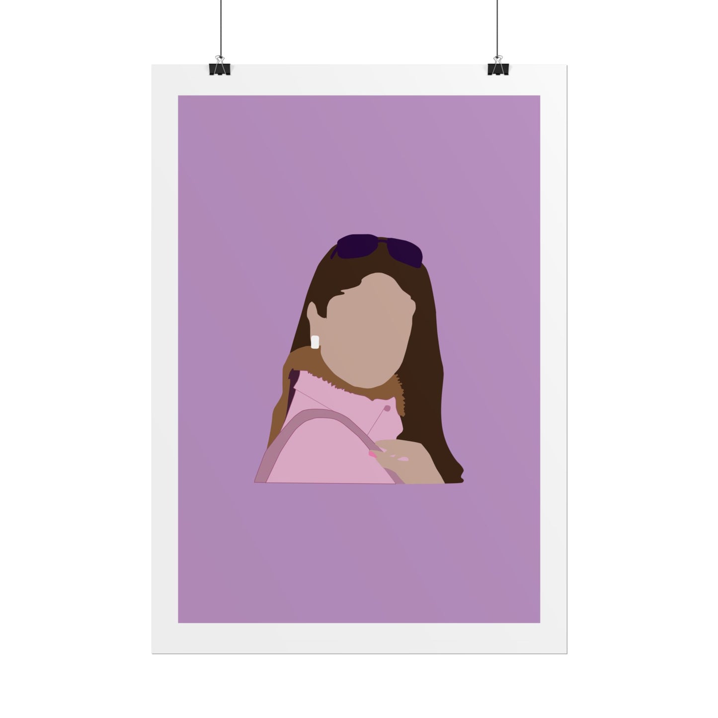 Kabhi Khushi Kabhi Gham - Kareena Kapoor - Chic Minimalist Rolled Poster - Modern Art Décor