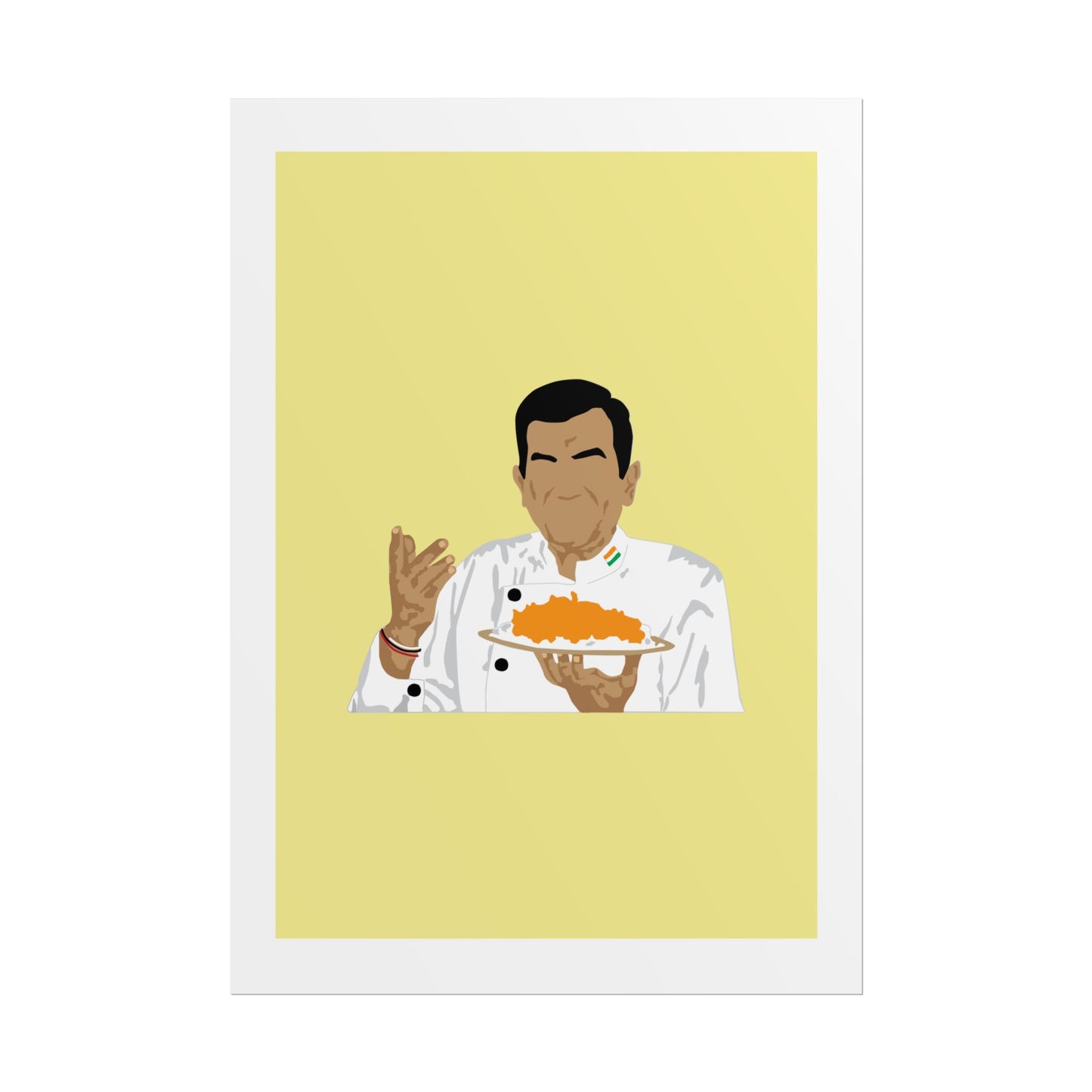 Sanjeev Kapoor - Chef Rolled Poster - Perfect Kitchen Wall Art for Foodies and Culinary Enthusiasts