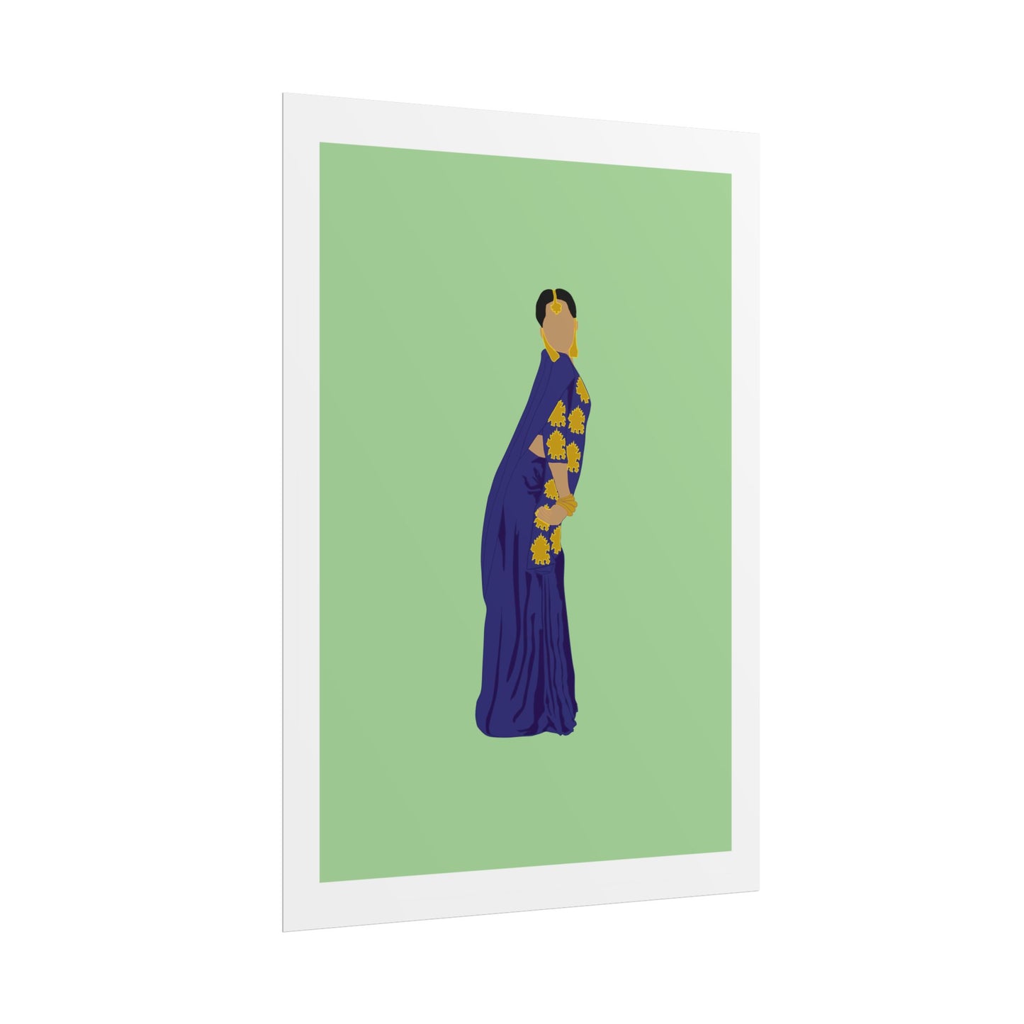 Hum Aapke Hai Kaun - Madhuri Dixit - Art Rolled Poster - Modern Home Decor