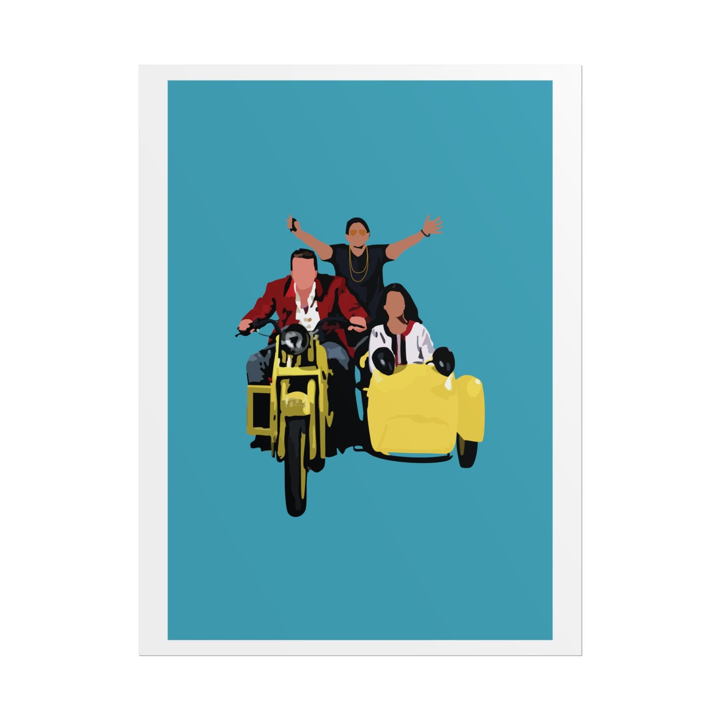 Munna Bhai MBBS - Sanjay Dutt - Vidya Balan - Circuit - Arshad Warsi - Rolled Posters - Fun Road Trip Design