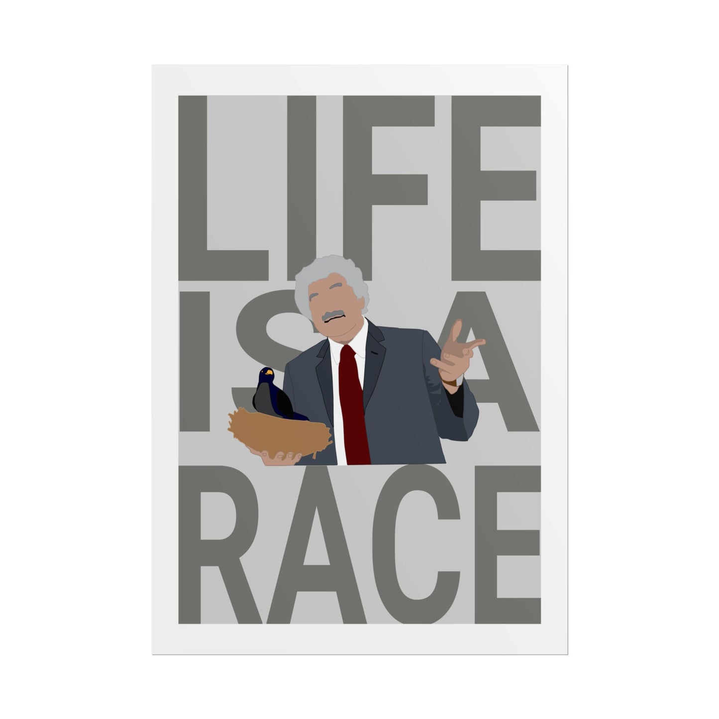Rolled Posters - Life Is A Race - 3 Idiots