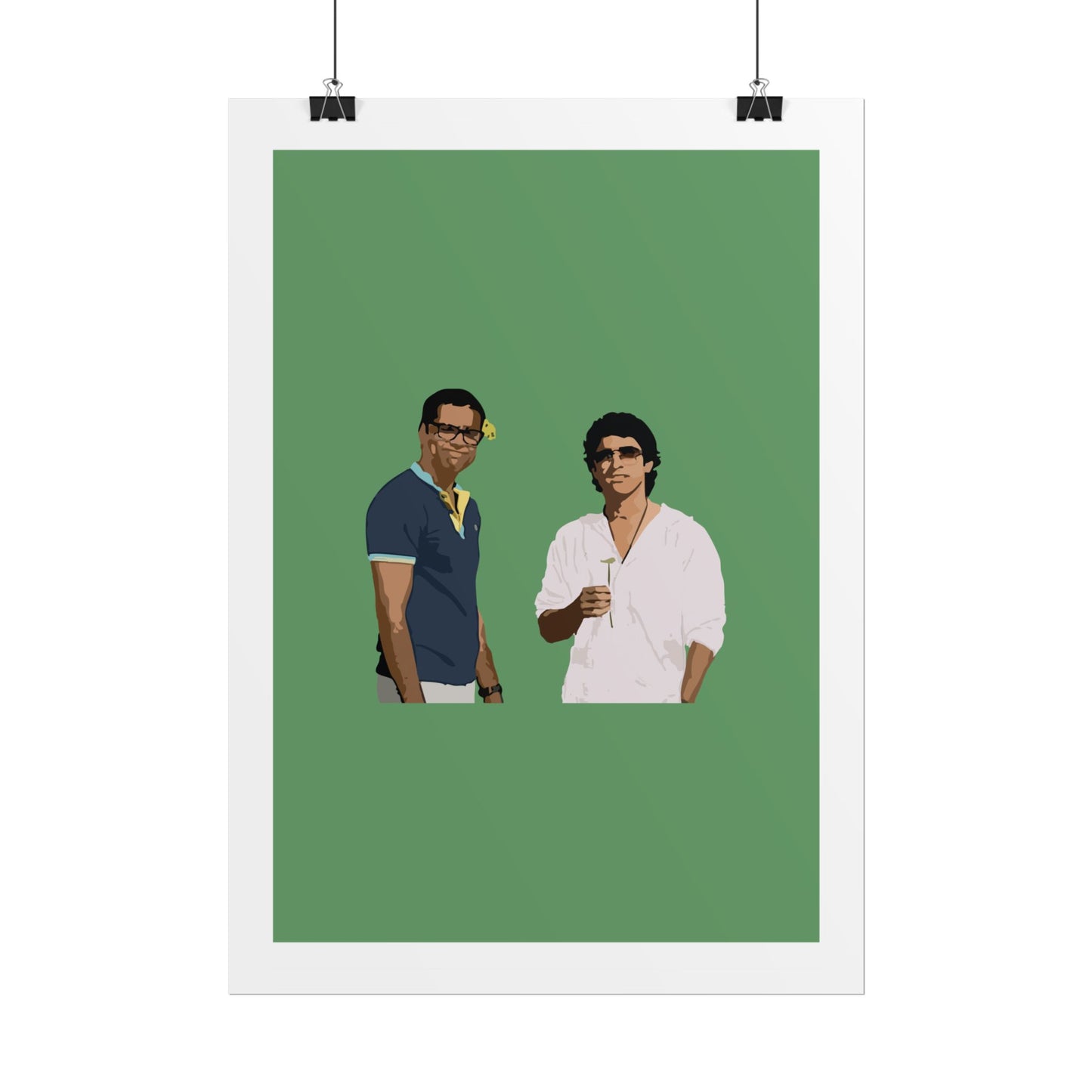 Zindagi Na Milegi Dobara - Vintage-Inspired Rolled Poster - Iconic Duo Art Print