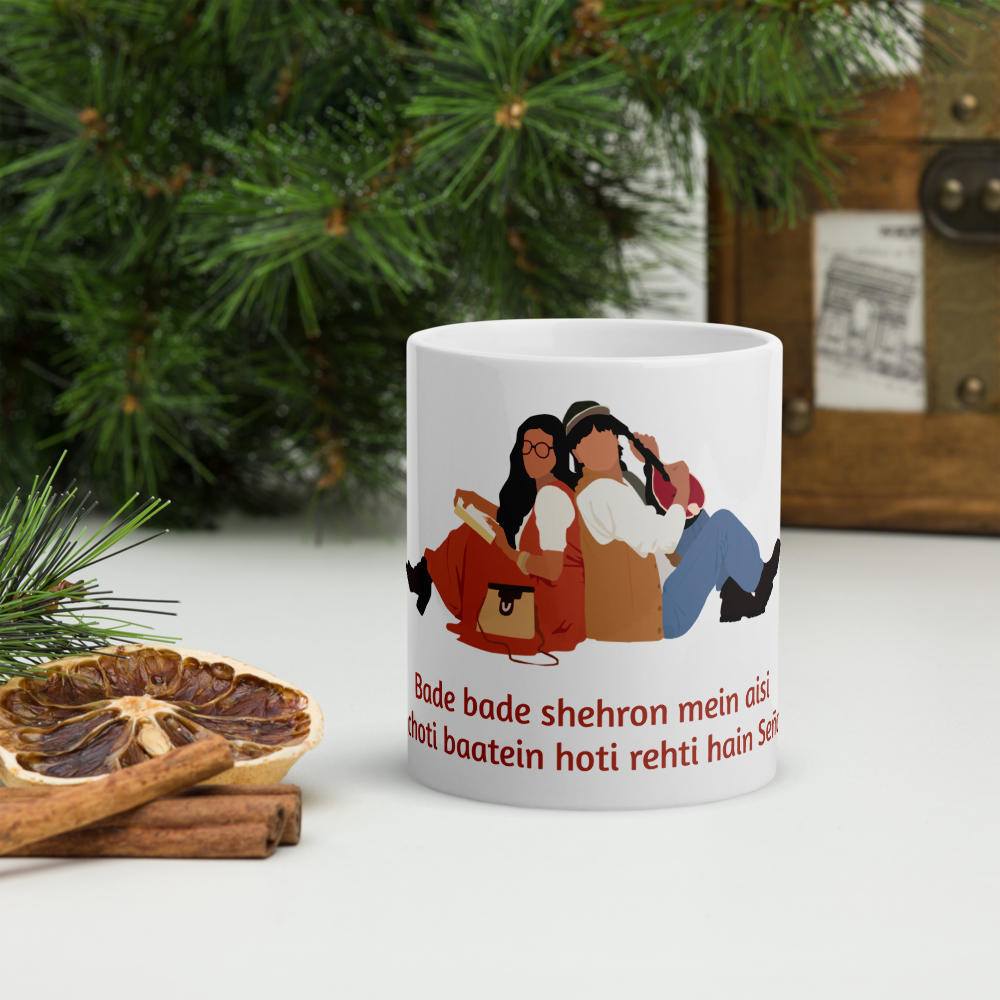 DDLJ Bade Bade Shehron Mein… Mug – Raj & Simran Classic Romance Collectible