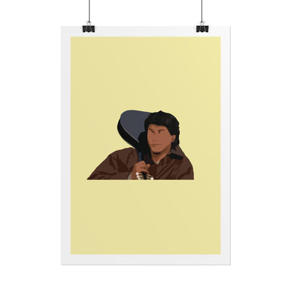 Rolled Poster - Vintage Art Print - Shah Rukh Khan - Dilwale Dulhania Le Jayenge