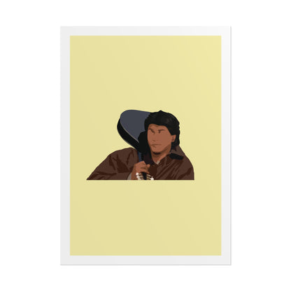 Rolled Poster - Vintage Art Print - Shah Rukh Khan - Dilwale Dulhania Le Jayenge