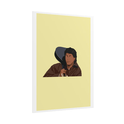 Rolled Poster - Vintage Art Print - Shah Rukh Khan - Dilwale Dulhania Le Jayenge