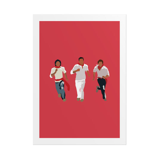 Zindagi Na Milegi Dobara - Rolled Poster - Running Figures Art for Home Decor