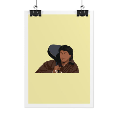Rolled Poster - Vintage Art Print - Shah Rukh Khan - Dilwale Dulhania Le Jayenge