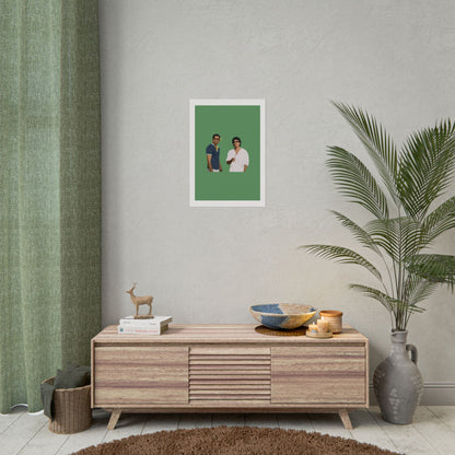 Zindagi Na Milegi Dobara - Vintage-Inspired Rolled Poster - Iconic Duo Art Print