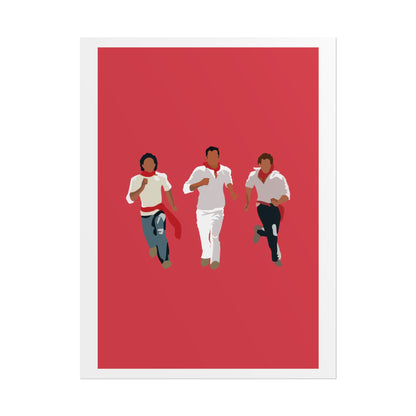 Zindagi Na Milegi Dobara - Rolled Poster - Running Figures Art for Home Decor
