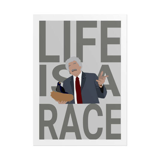 Rolled Posters - Life Is A Race - 3 Idiots