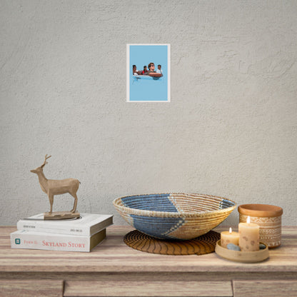 Zindagi Na Milegi Dobara - Retro Road Trip Rolled Poster - Vintage Vibes for Home Decor