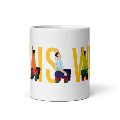 3 Idiots “All Is Well” Mug – Iconic Bum‑Seat Scene Edition