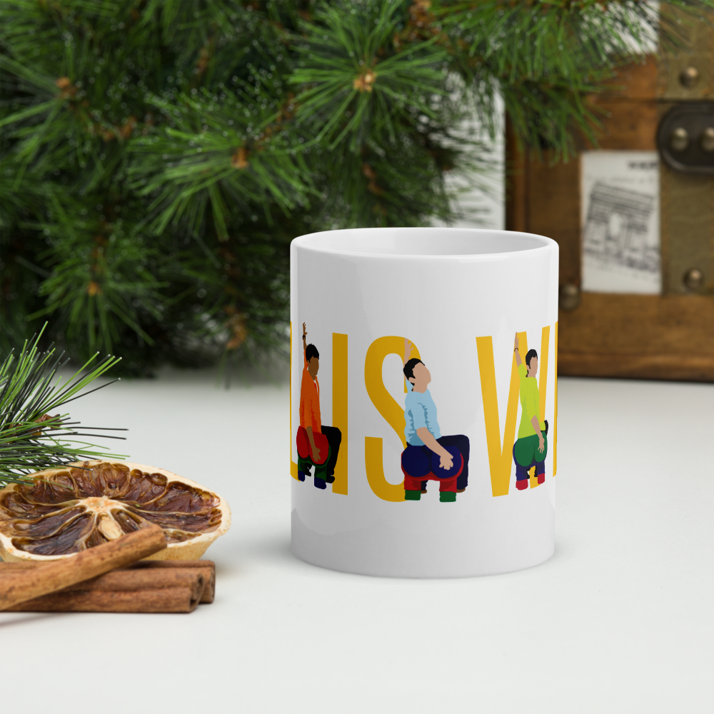 3 Idiots “All Is Well” Mug – Iconic Bum‑Seat Scene Edition