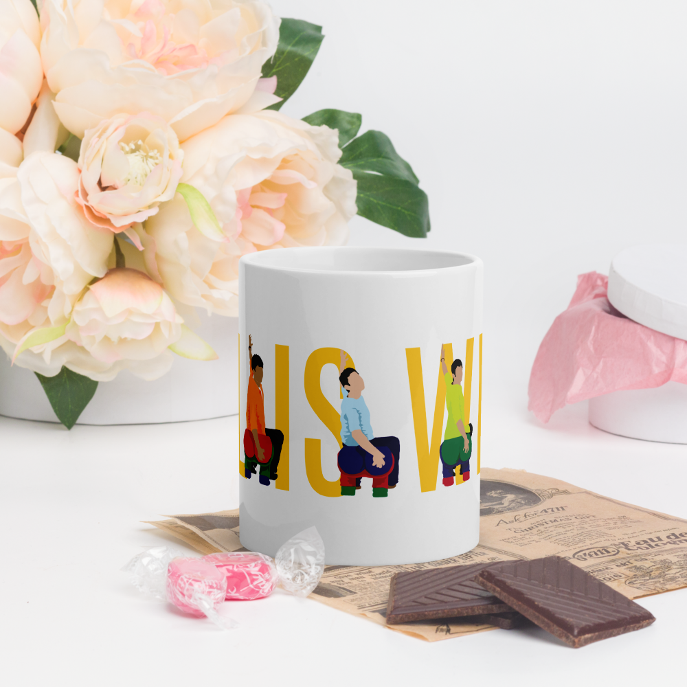 3 Idiots “All Is Well” Mug – Iconic Bum‑Seat Scene Edition