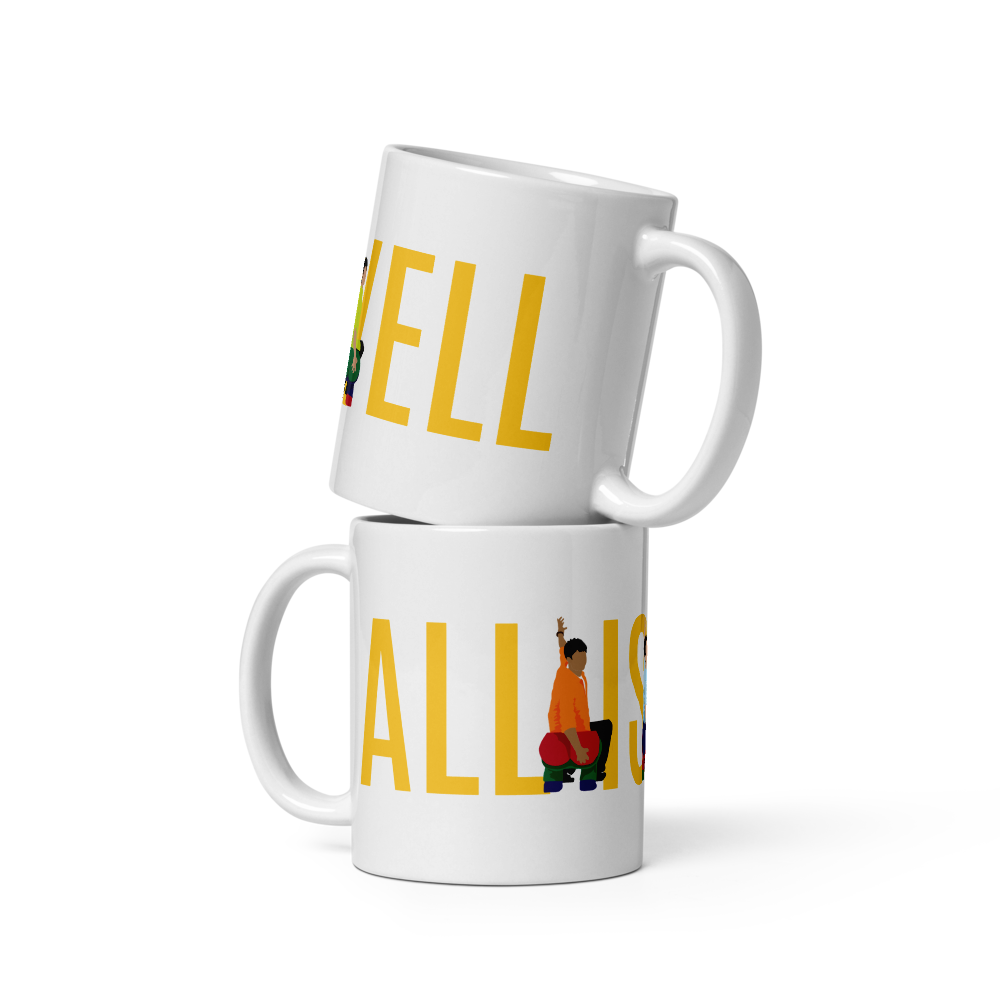 3 Idiots “All Is Well” Mug – Iconic Bum‑Seat Scene Edition