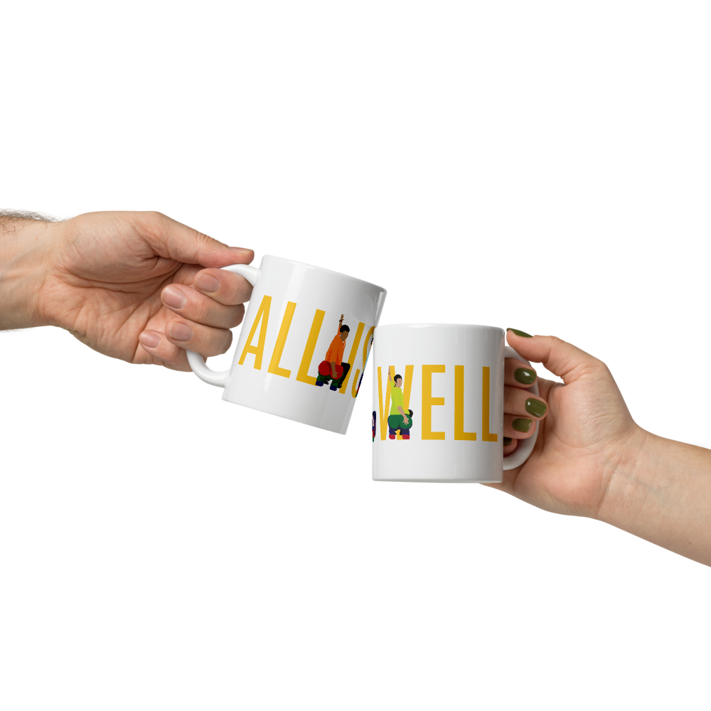 3 Idiots “All Is Well” Mug – Iconic Bum‑Seat Scene Edition