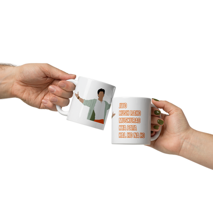 Kal Ho Naa Ho Mug – SRK Open‑Arms Pose & Iconic Quote Edition