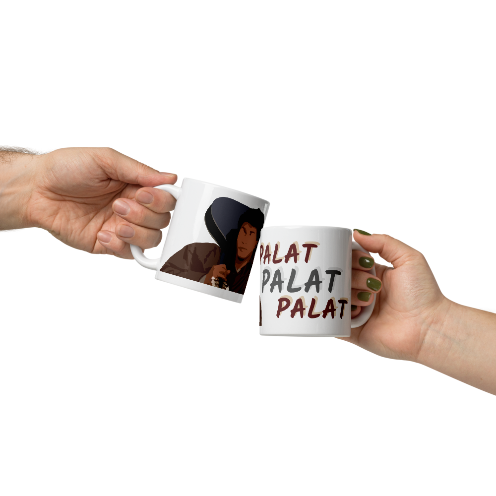 DDLJ “Palat Palat Palat” Mug – SRK Violin Scene Classic Romance Edition