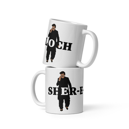 SHER‑E‑BALOCH Mug – Raw, Rugged & Full Filmi Attitude