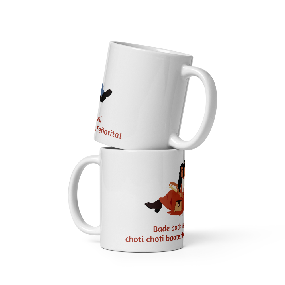DDLJ Bade Bade Shehron Mein… Mug – Raj & Simran Classic Romance Collectible