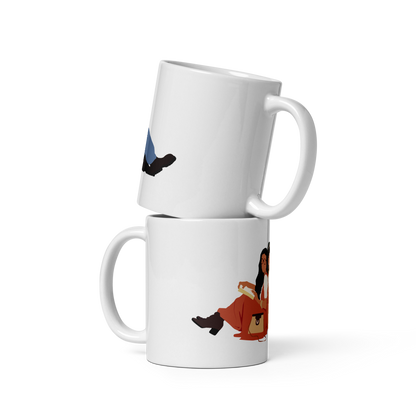 DDLJ Back‑to‑Back Mug – SRK & Kajol Classic Romance Collectible