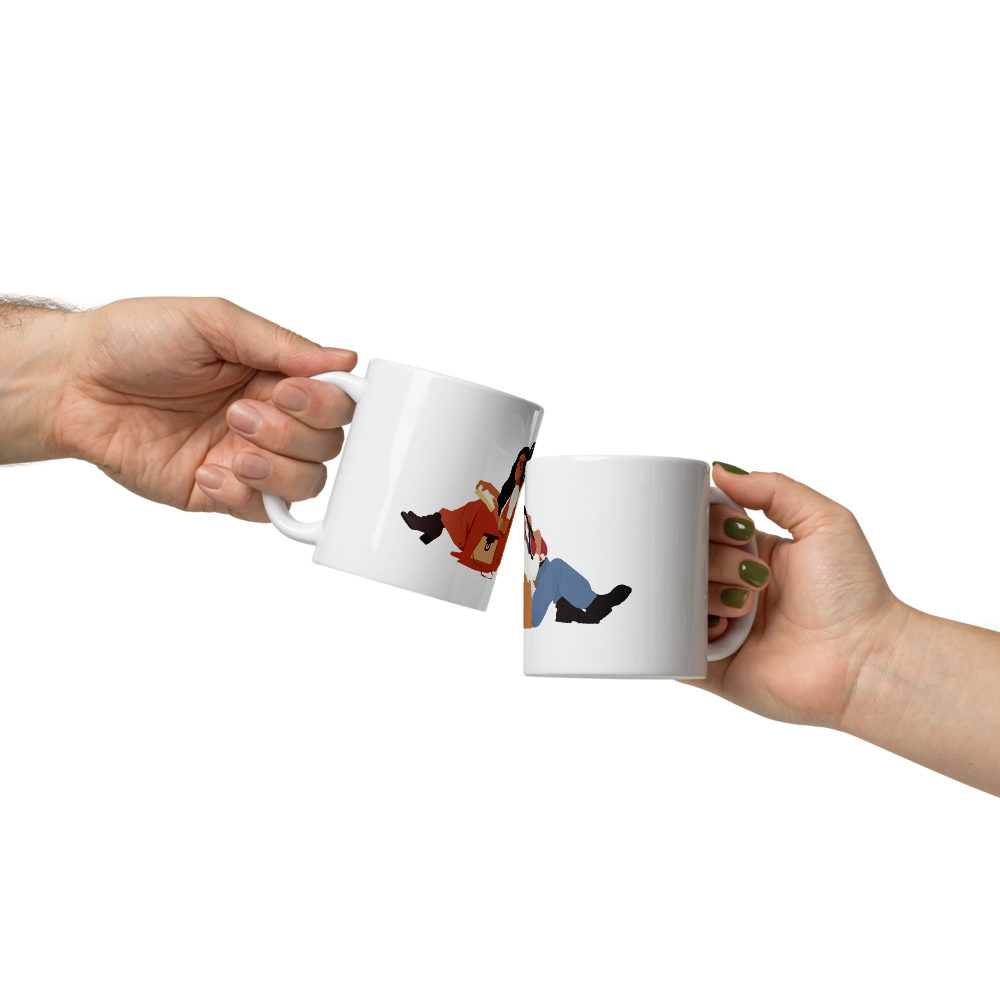 DDLJ Back‑to‑Back Mug – SRK & Kajol Classic Romance Collectible