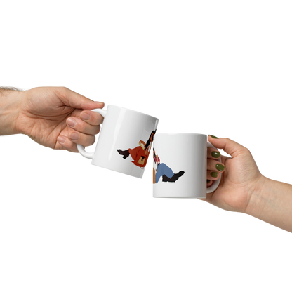 DDLJ Back‑to‑Back Mug – SRK & Kajol Classic Romance Collectible