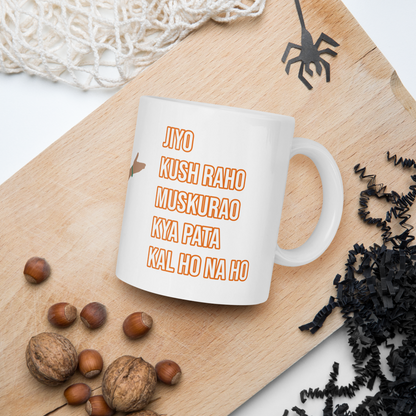 Kal Ho Naa Ho Mug – SRK Open‑Arms Pose & Iconic Quote Edition